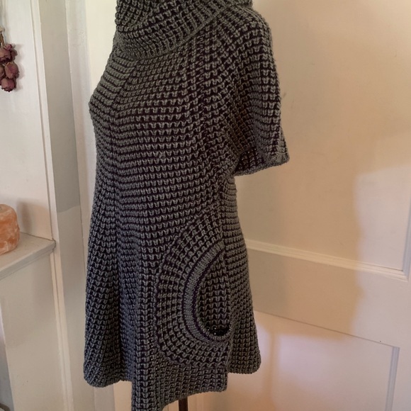 Gray & Purple Sweater Dress Orange Fashion Village - Picture 6 of 9